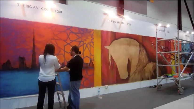 Index Live Mural